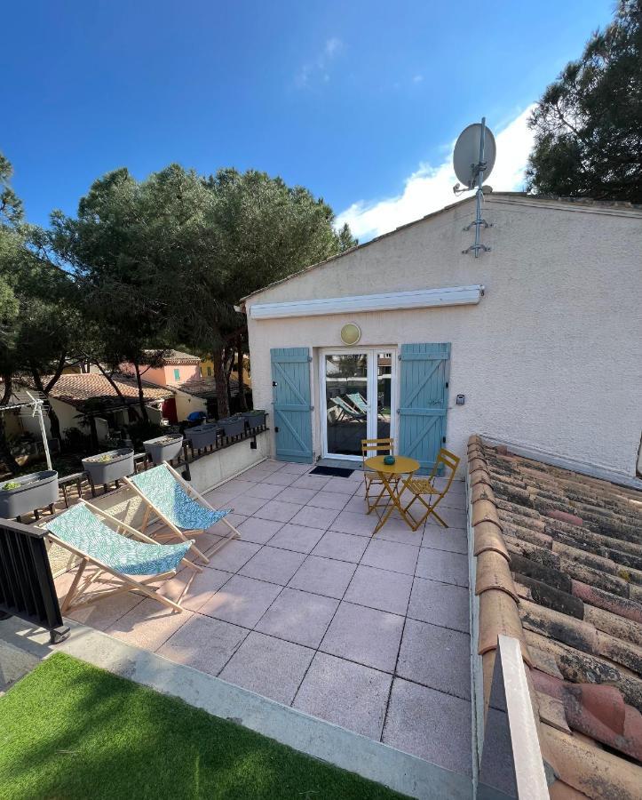 Appartement Proche Village Naturiste, Terrasse Et Parking 阿格德 外观 照片